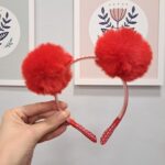 Tiara de pompons
