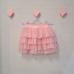 Saia Tutu Rosa com Brilho