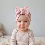 Turbante para bebê (4 -12 meses)
