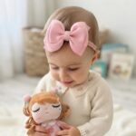 Laço com brilho para bebê - G